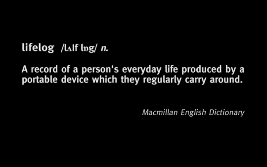 lifelog_documentaire