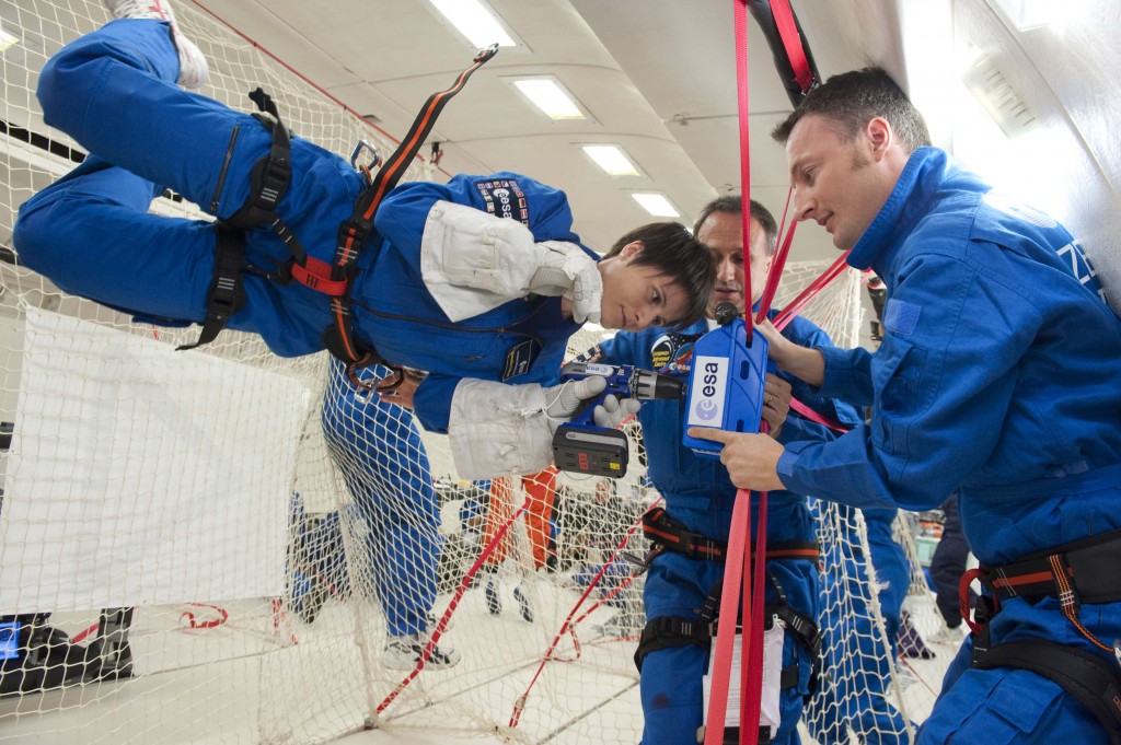 Samantha_Cristoforetti_parabolic_flight_training