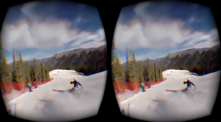 ski experiment VR