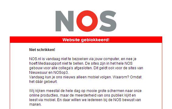NOS.nl geblokkeerd