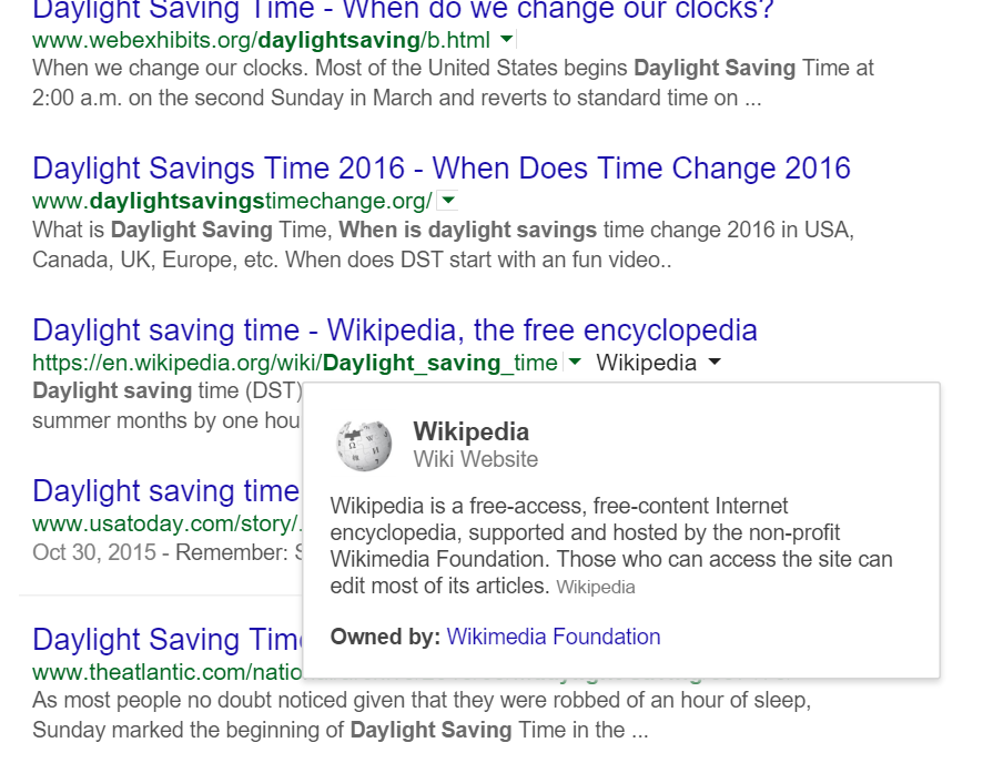 Daylight-Savings-Search-Result