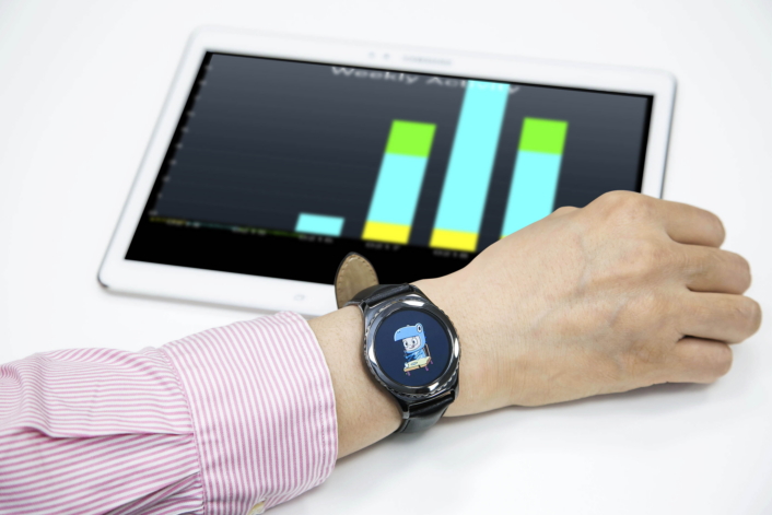 ItsyWatch moet het voor kinderen leuk maken om goede gewoonten te ontwikkelen.