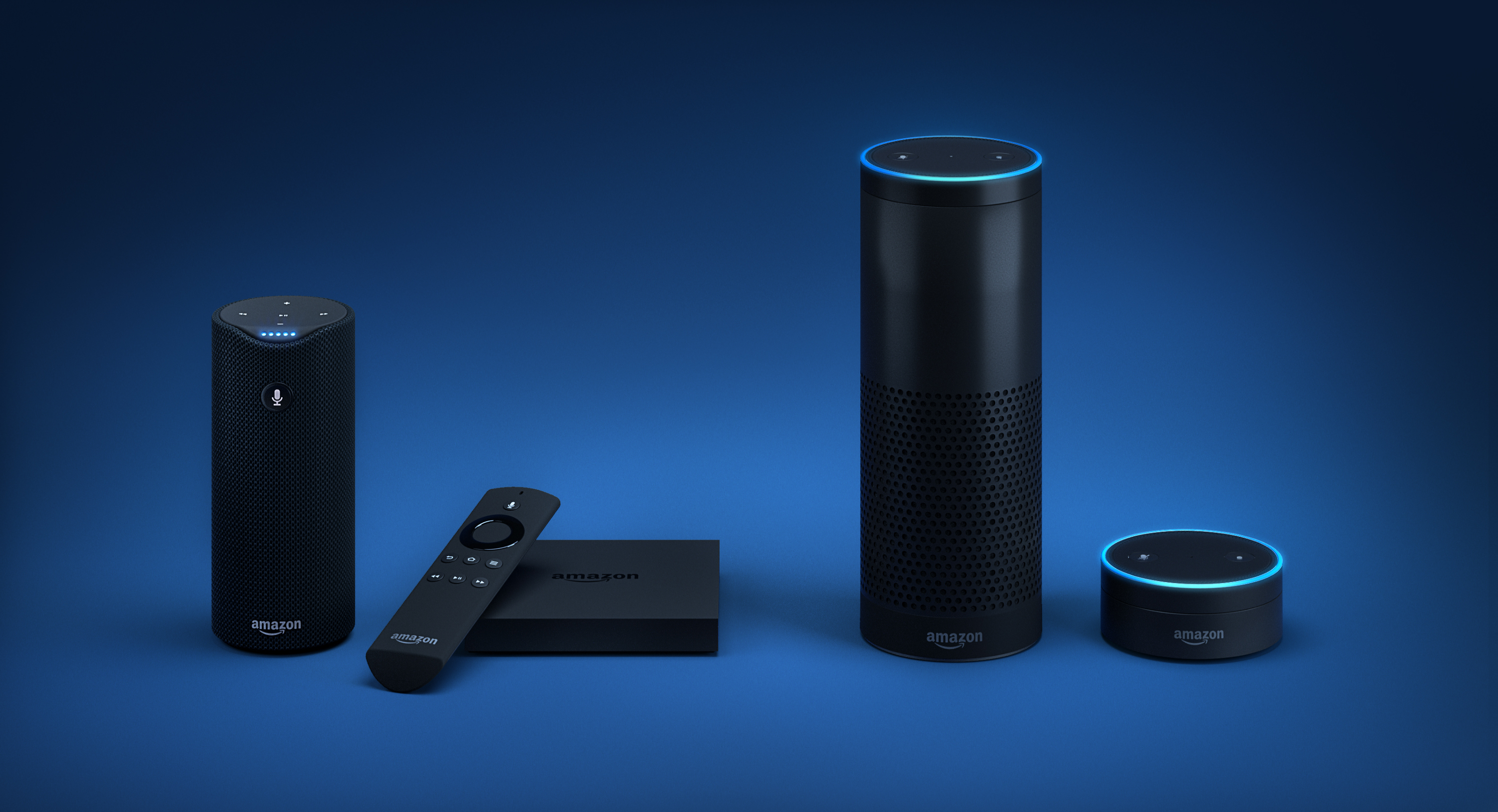 De familie van Amazon Alexa producten