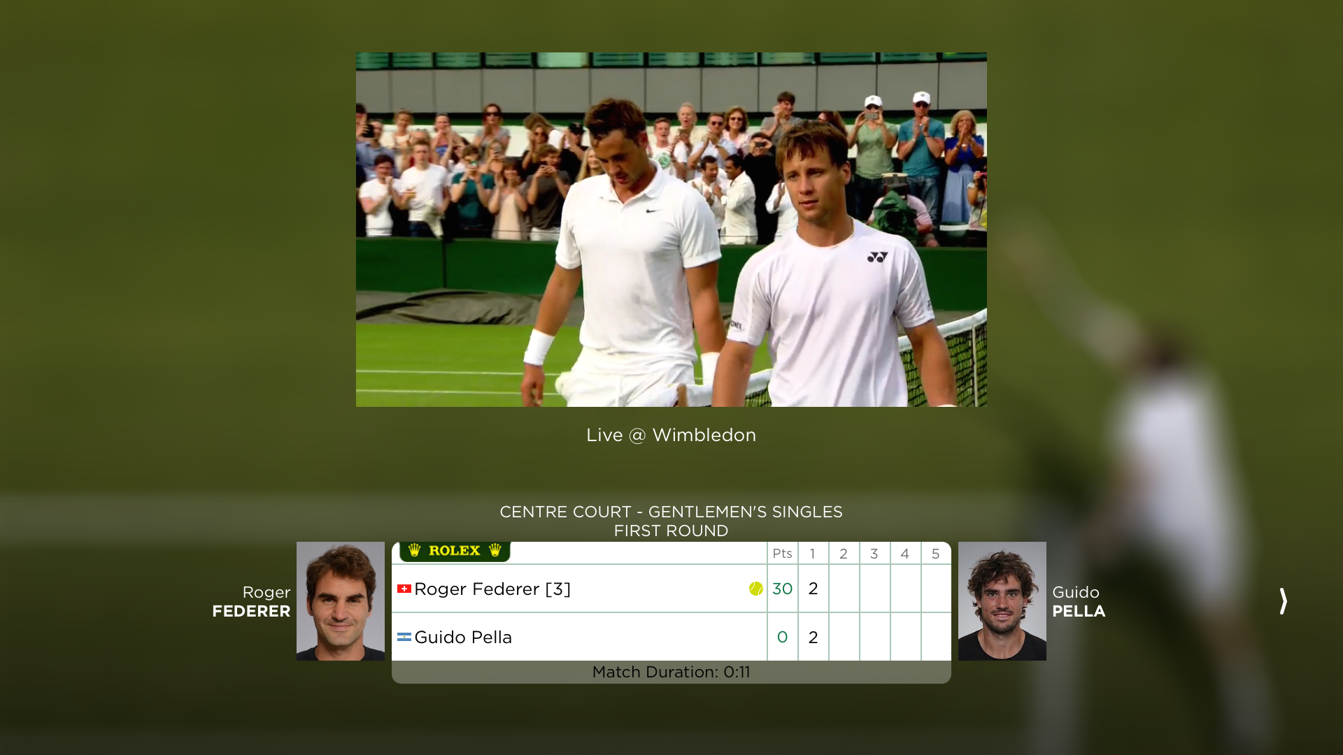 livestream Wimbledon op Apple TV