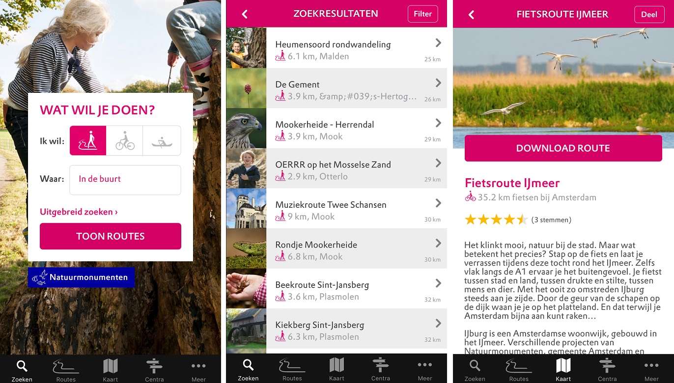 natuurroutes_app