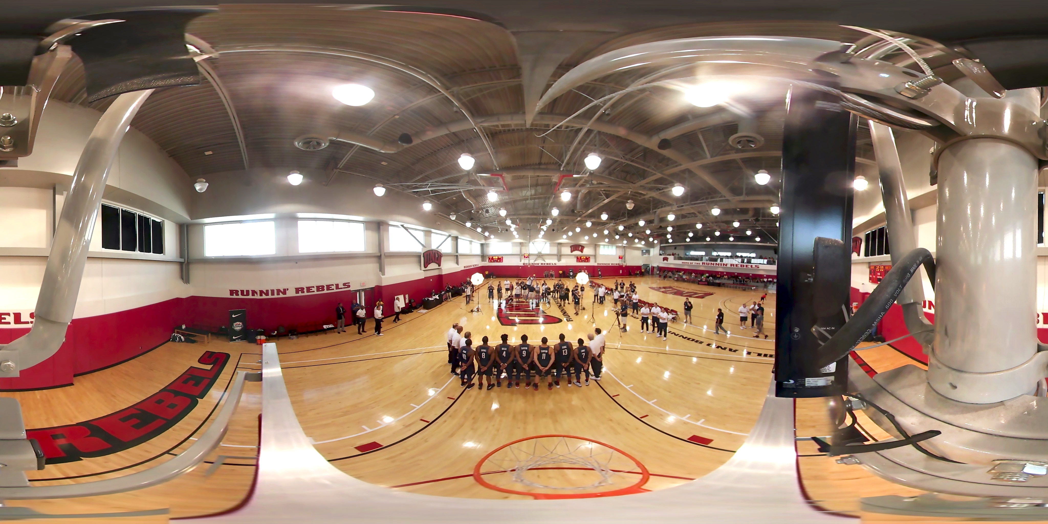 Samsung VR 360 basketball