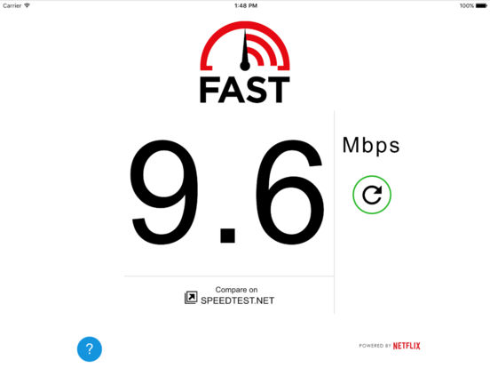 Fast speed test