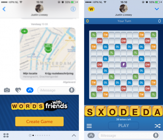 Words with friends image