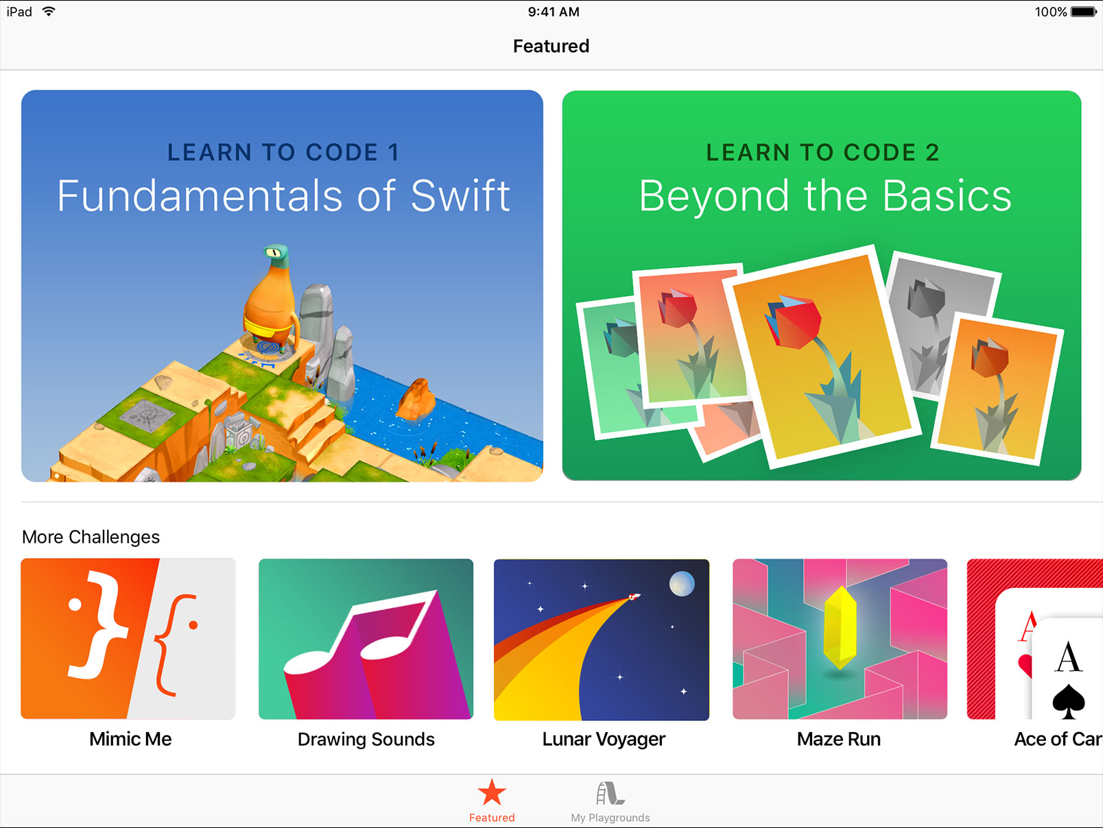 Swift Playgrounds downloaden