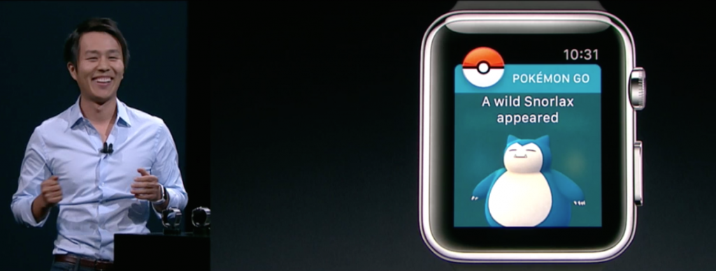 Pokémon Go op de Apple Watch