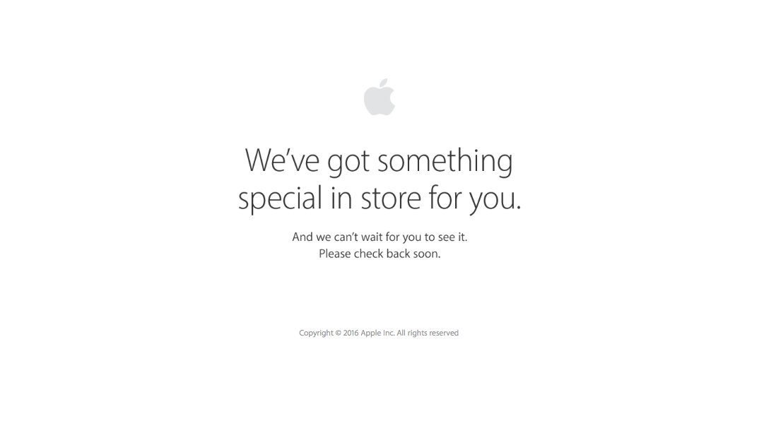 Apple Store down