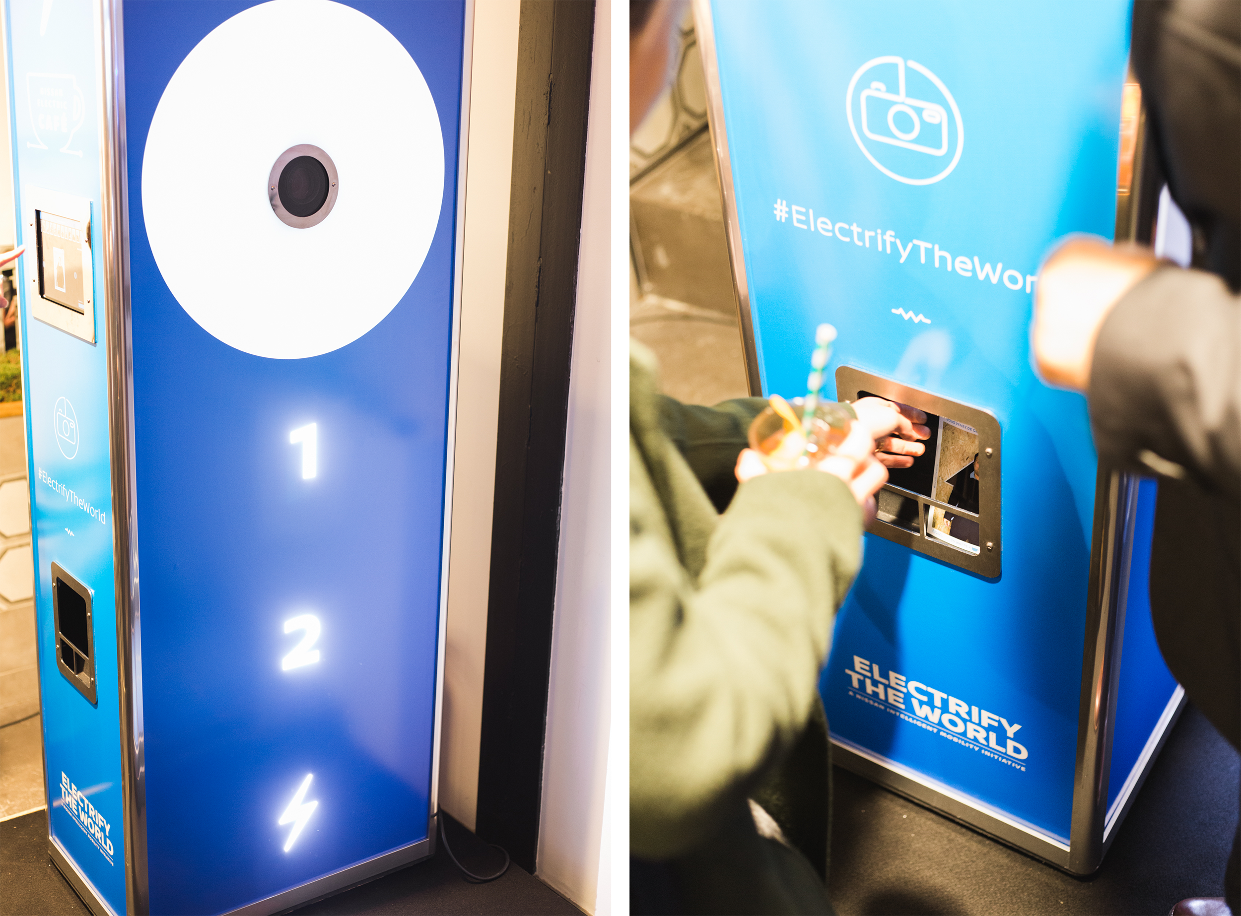 Energy conducting photobooth