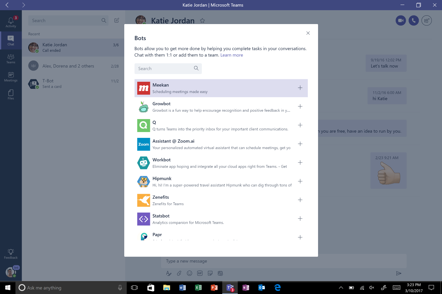 Microsoft Teams bot
