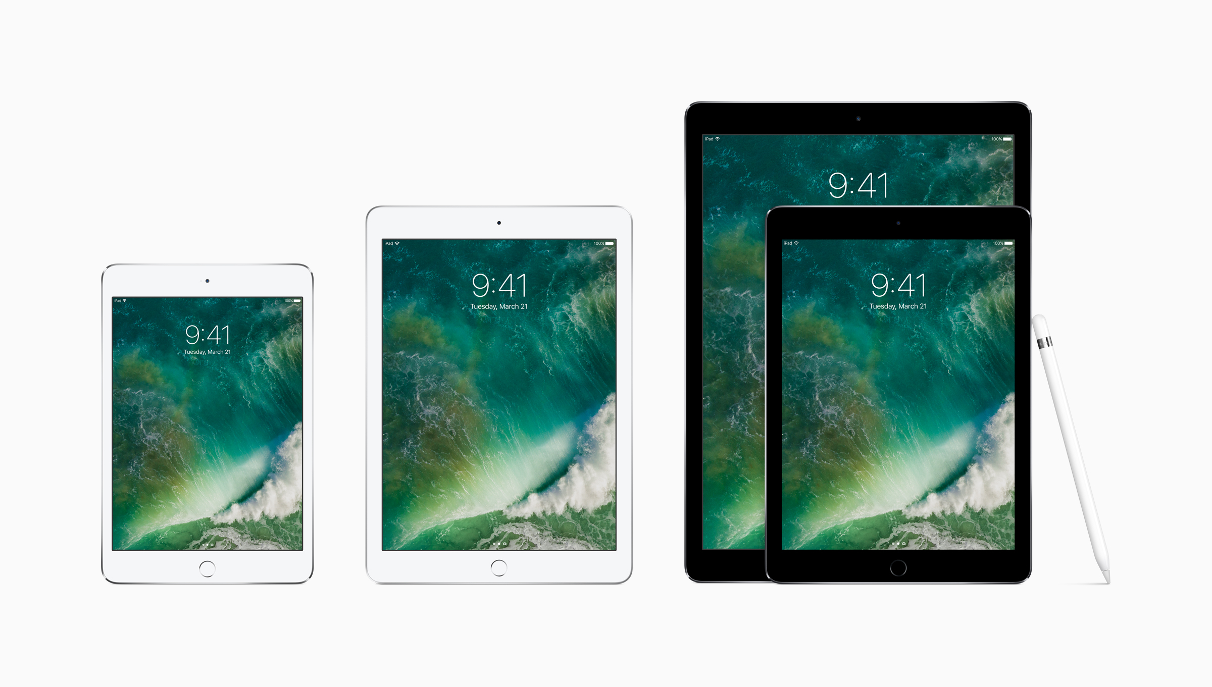 iPad lineup