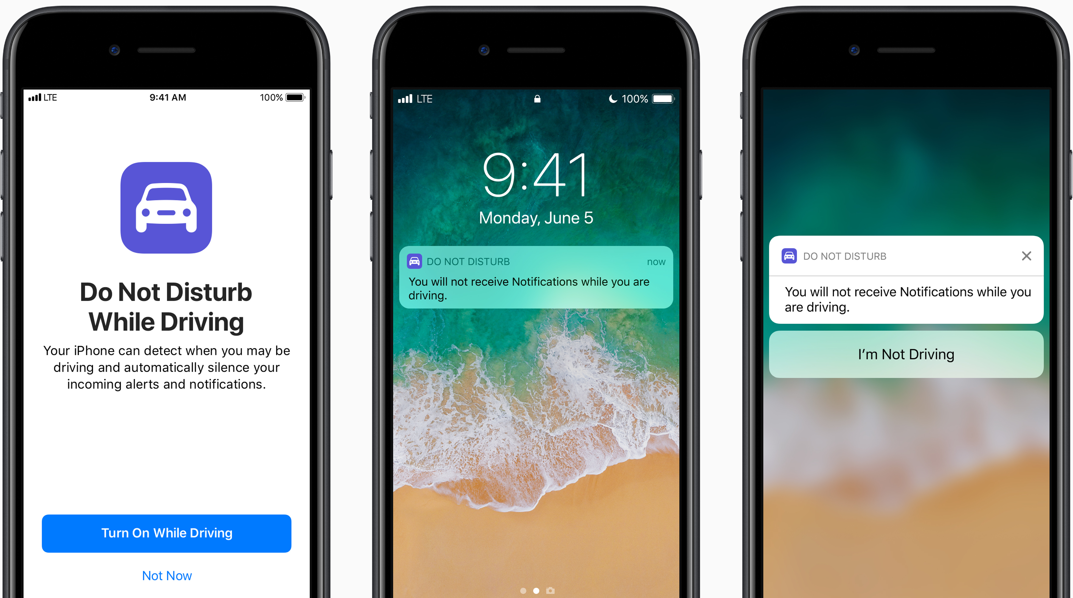 Do not disturb iOS 11 auto