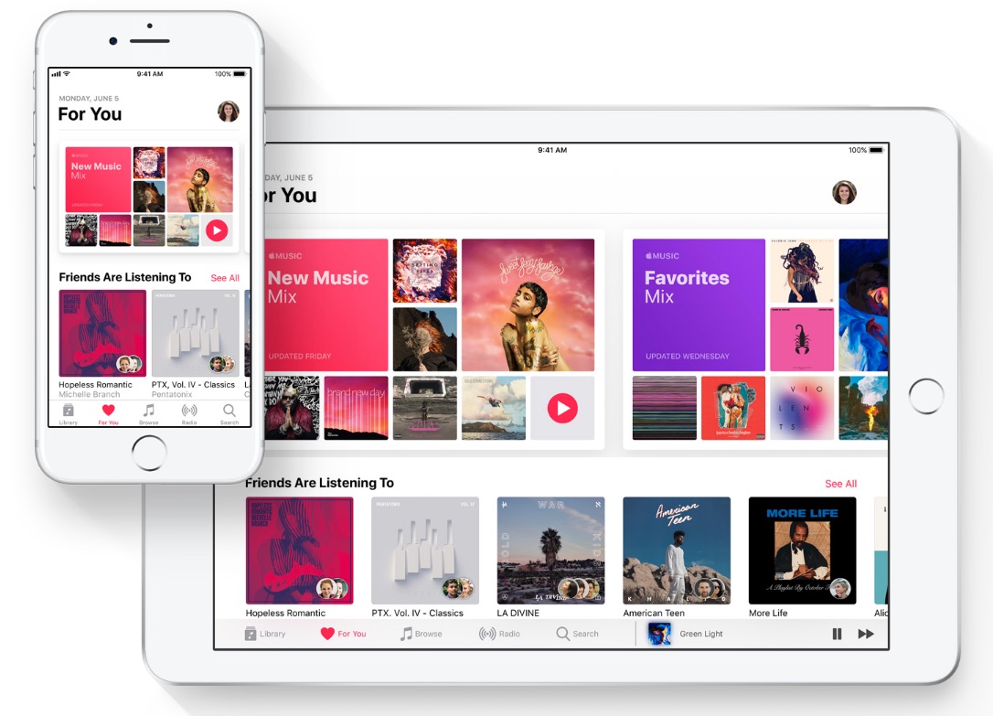 Apple Music iOS 11