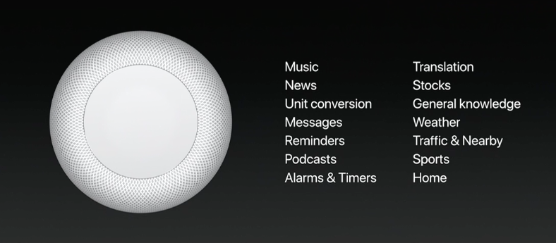 Siri in HomePod