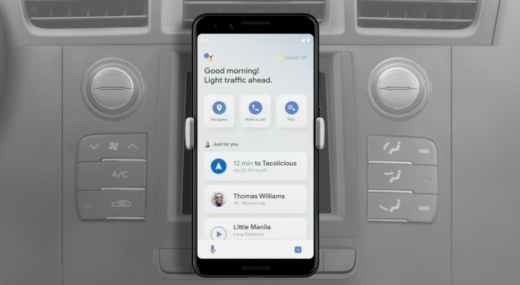 Google Assistant drive