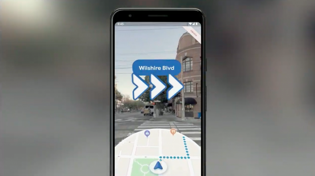 Google Maps AR
