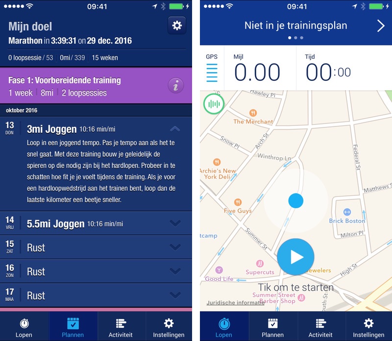 MY ASICS hardlooptraining